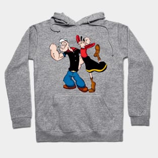 popeye design for happy 2 Hoodie